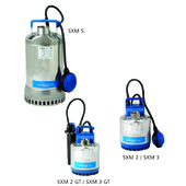 Pompes vide-cave STEELINOX - SXM 2 M Sté APA 37